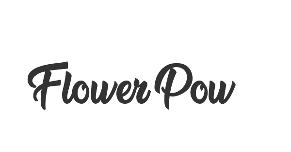 Flower Power font thumb